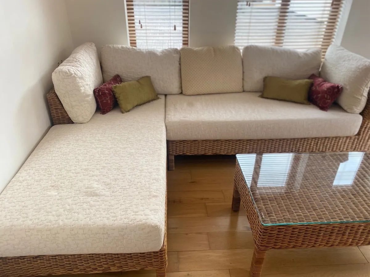 Wicker Rattan Furniture Set - Image 1