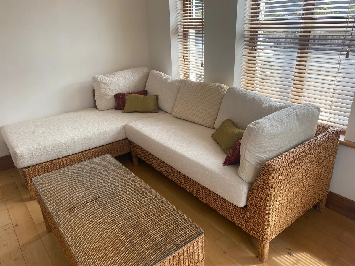 Wicker Rattan Furniture Set - Image 3
