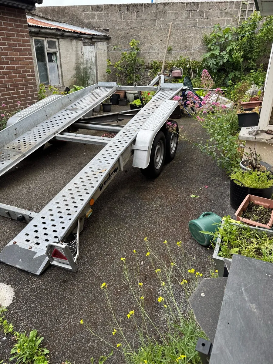 Tilt Car transporter trailer - Image 3
