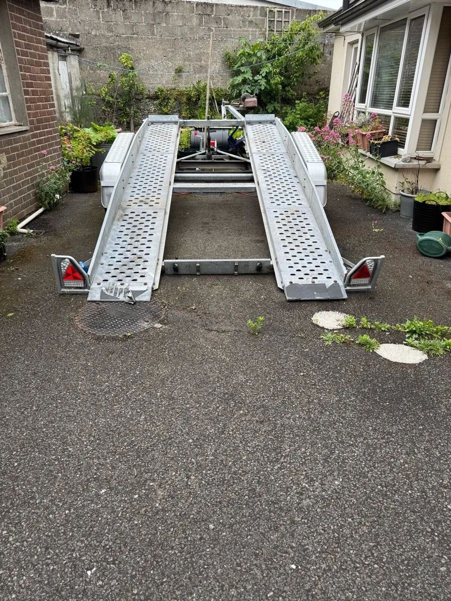 Tilt Car transporter trailer - Image 4