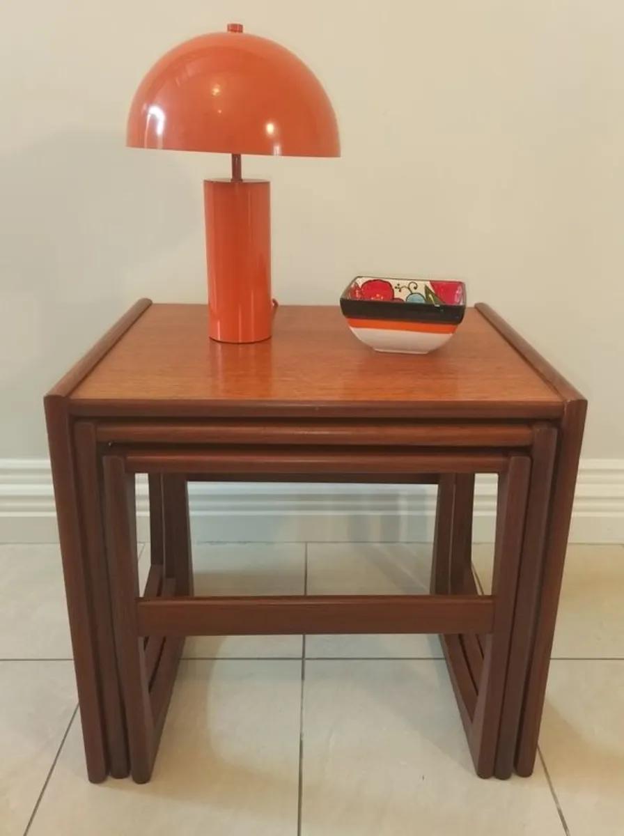 Mid Century Retro Vintage G Plan Nest of Tables - Image 2