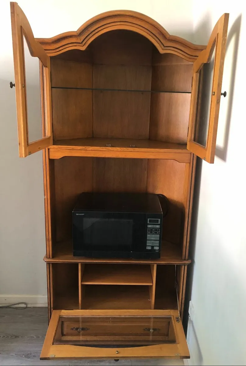 Kitchen dresser / Corner cabinet / Vintage style - Image 2