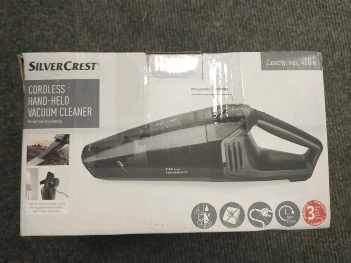 Silver Crest Cordless Hand - Held Vacuum Cleaner - Image 1
