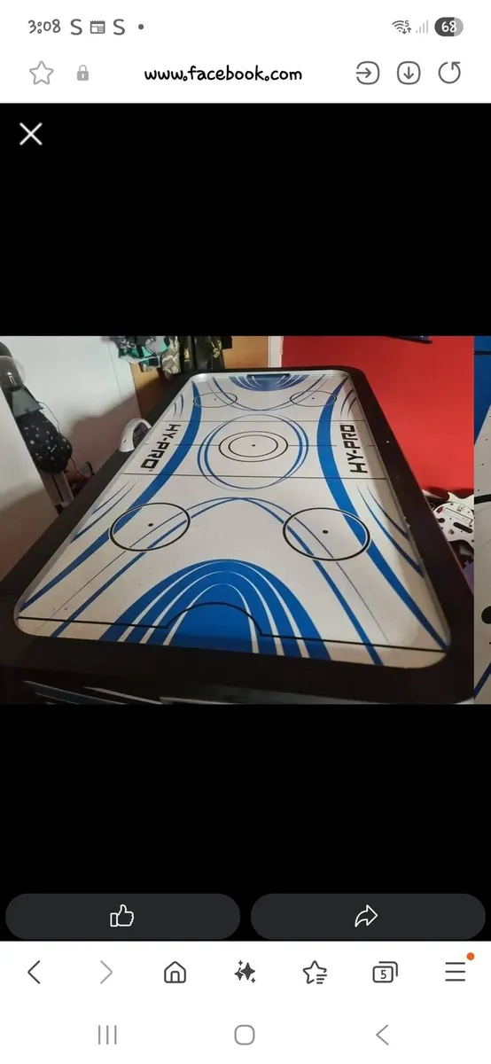 Air Hockey table HY PRO 6FT - Image 2