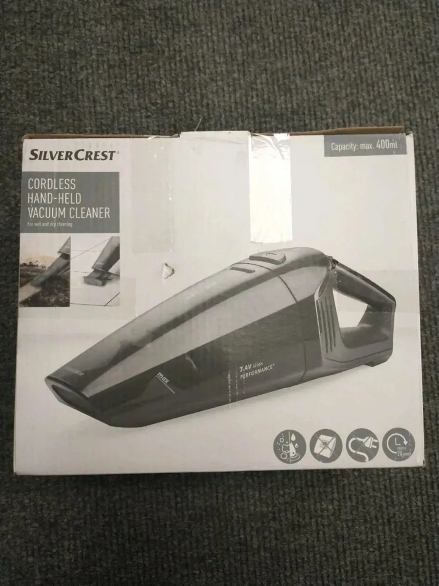 Silver Crest Cordless Hand - Held Vacuum Cleaner - Image 2