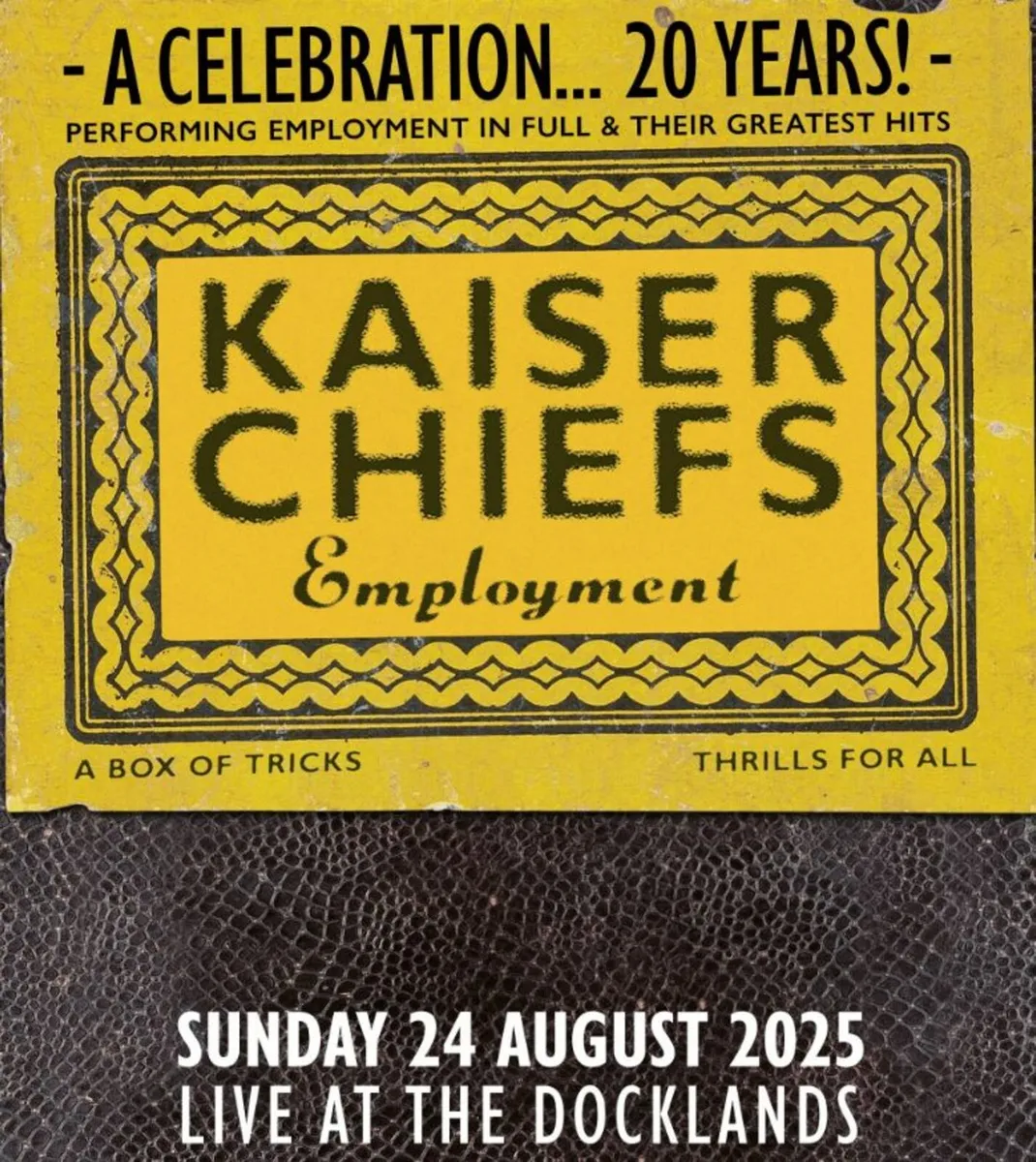 2 x Kaiser Chief Tickets - Limerick - Image 3