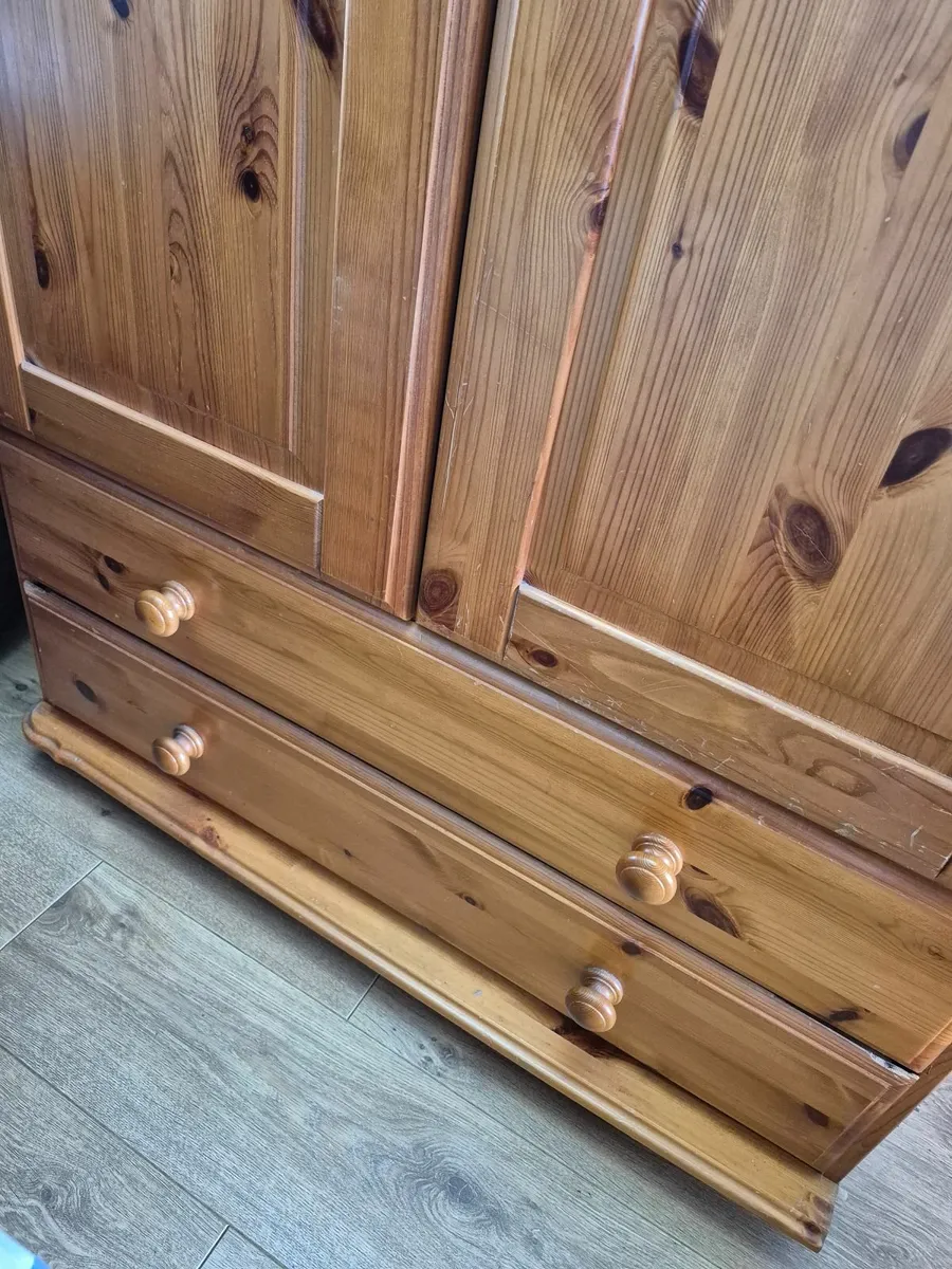 Pine wardrobe - Image 2