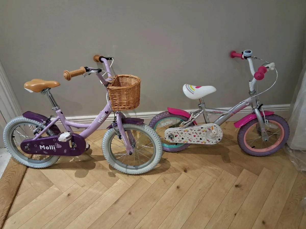 2 x Girls bikes