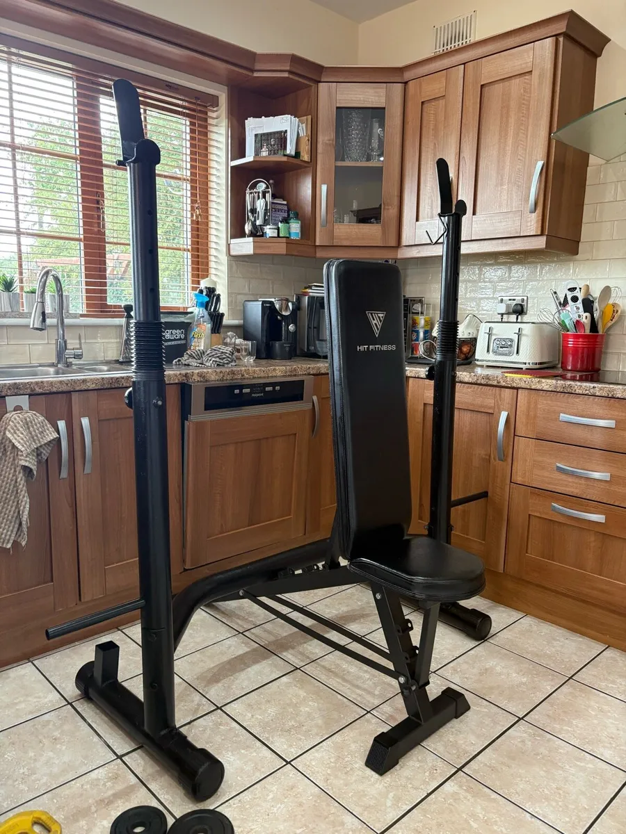 VERY CHEAP ALL IN 1 OLYMPIC WEIGHTLIFTING GYM SET! - Image 3