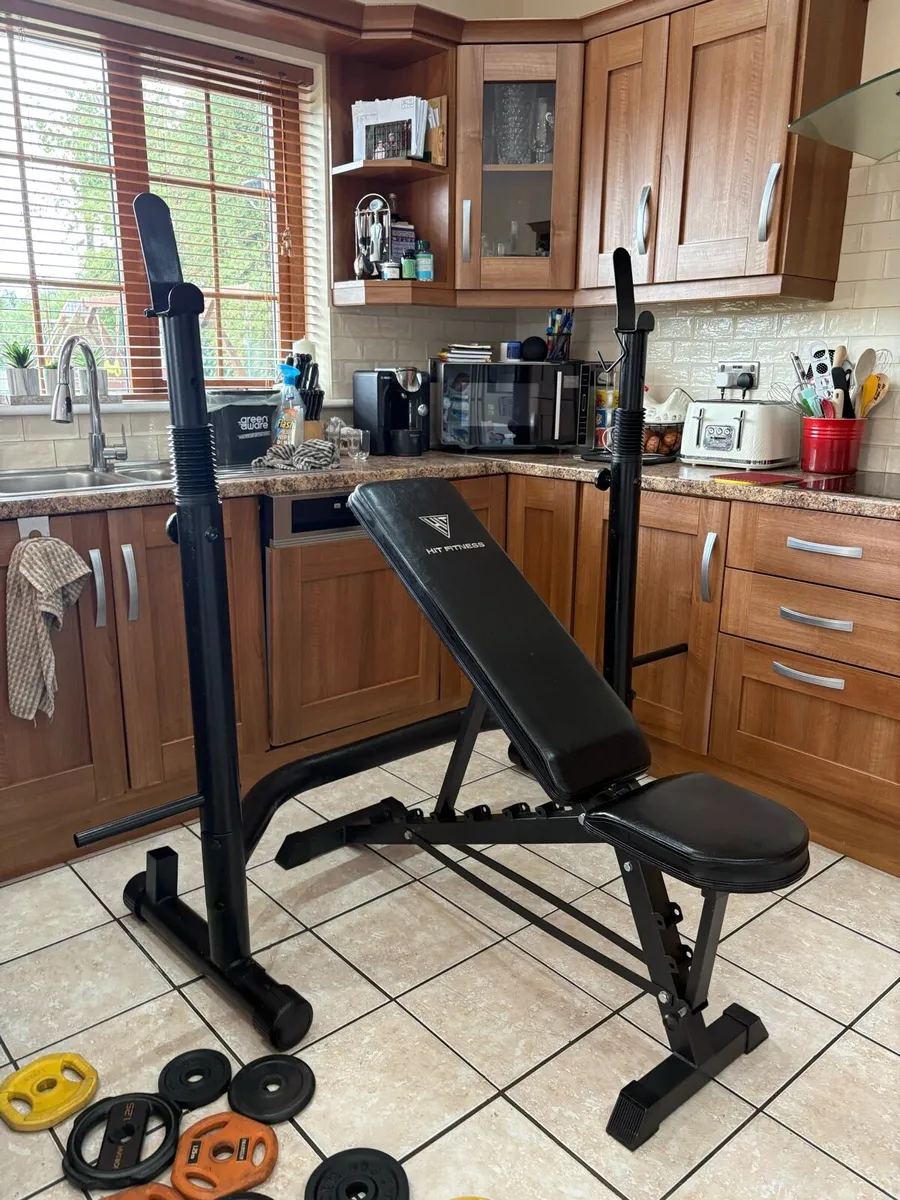 VERY CHEAP ALL IN 1 OLYMPIC WEIGHTLIFTING GYM SET! - Image 4