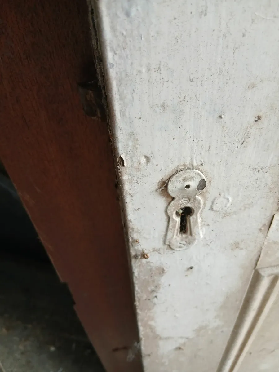 Victorian 1890s glazed pine door 32 inch x 71.25 t - Image 2