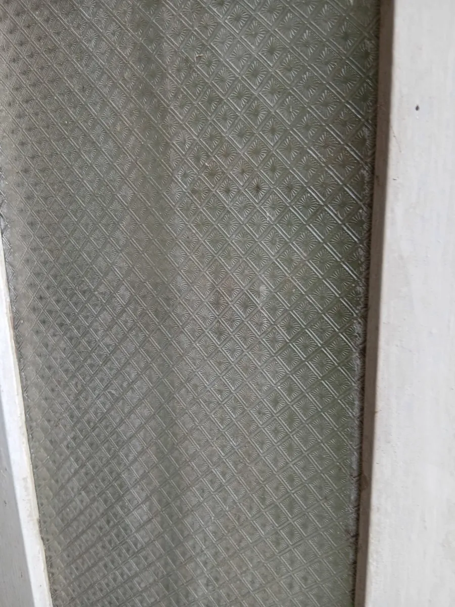 Victorian 1890s glazed pine door 32 inch x 71.25 t - Image 4