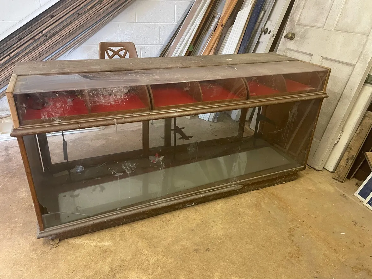 Rare Antique Shop Counter / Display Cabinet - Image 1