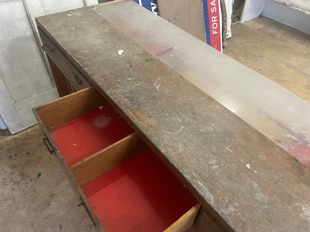 Rare Antique Shop Counter / Display Cabinet - Image 3