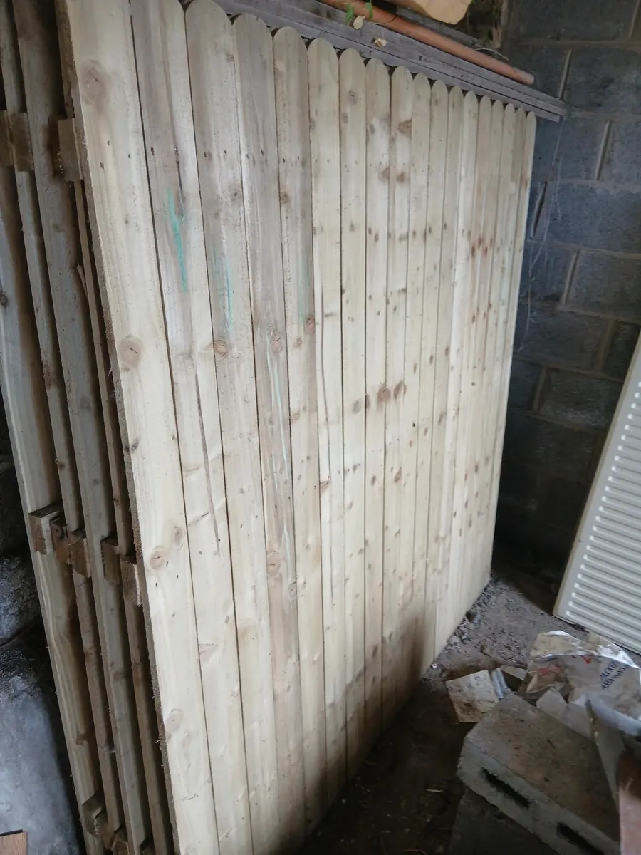 New pressure treated fence panals 180cm x180cm - Image 1