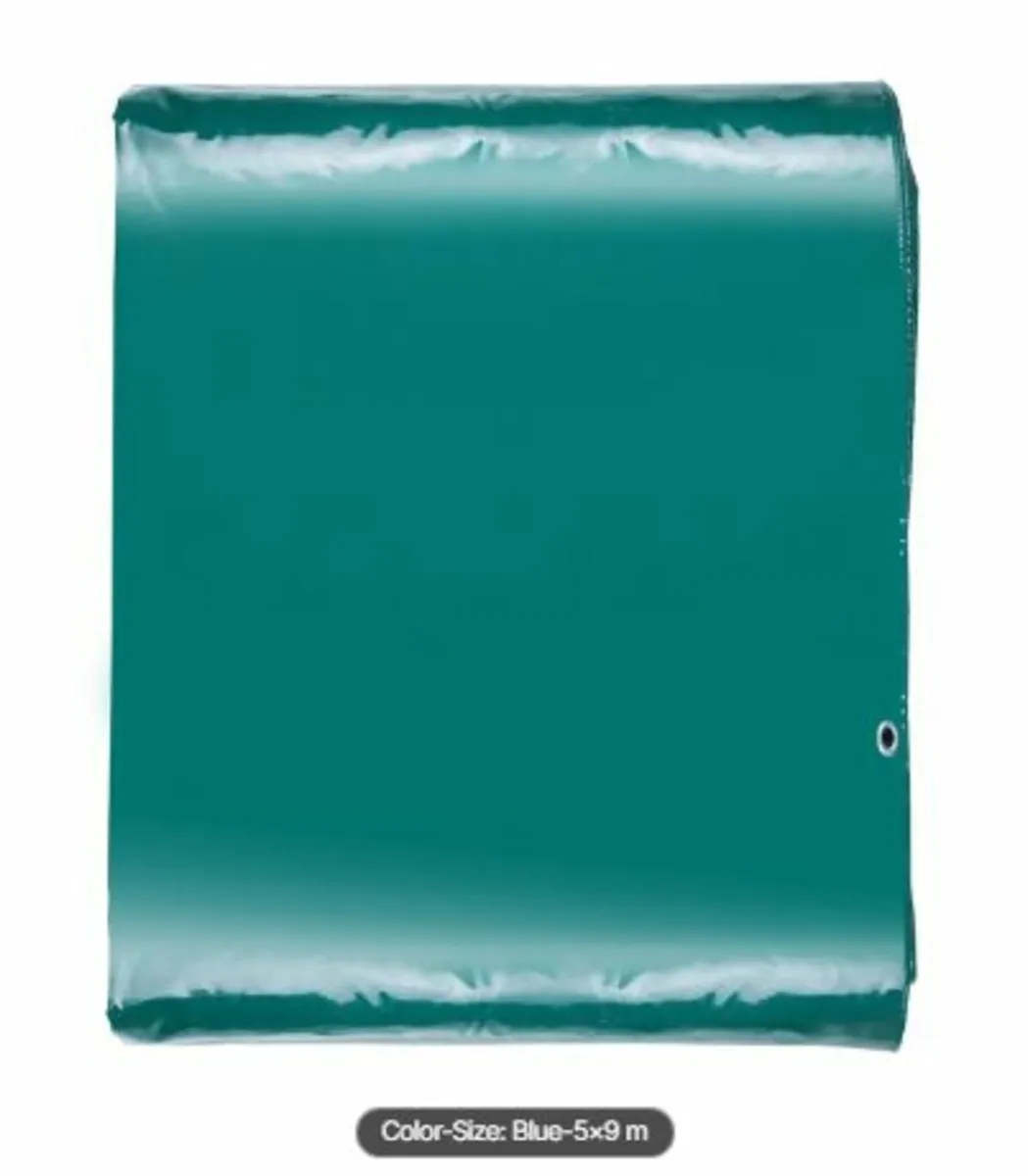 PVC Waterproof Tarp 16.5 x 29.5 ft Heavy Duty PVC - Image 1