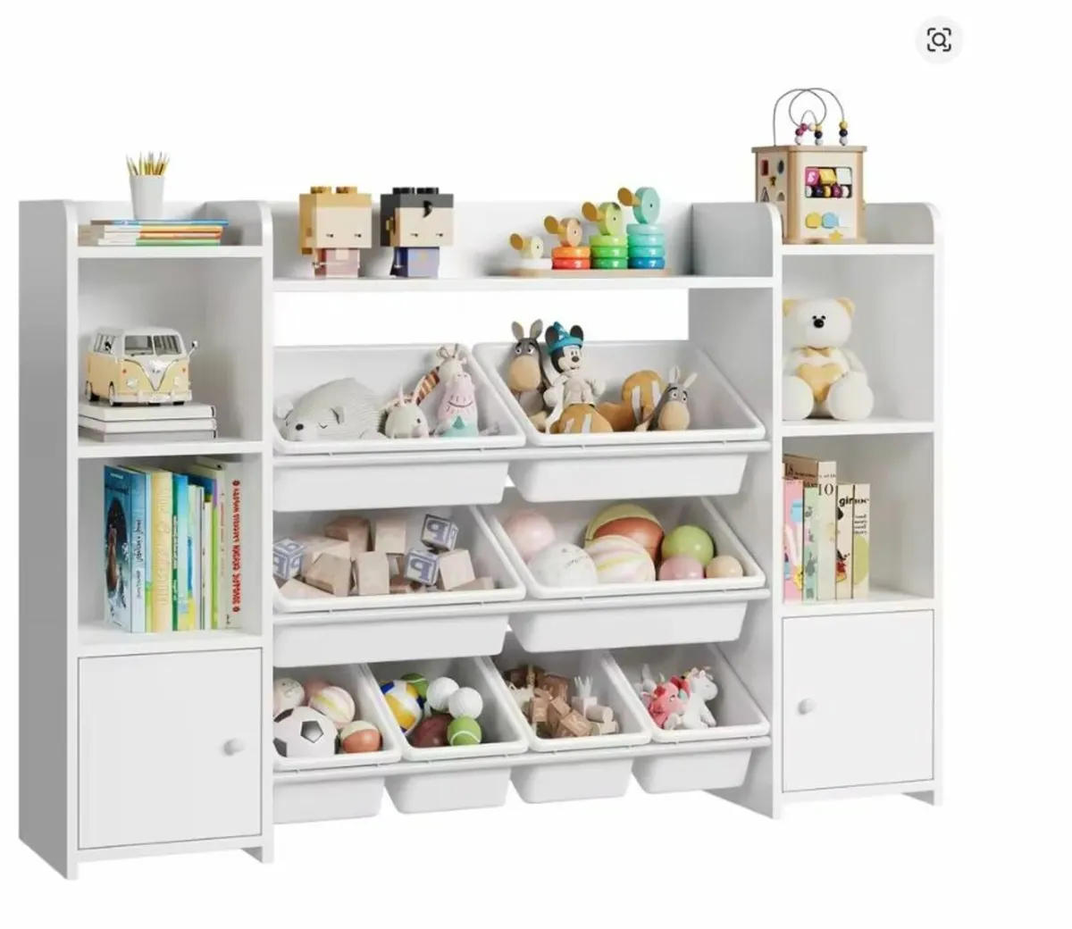 Kids Toy Storage Unit and Bookcase XL - Image 1