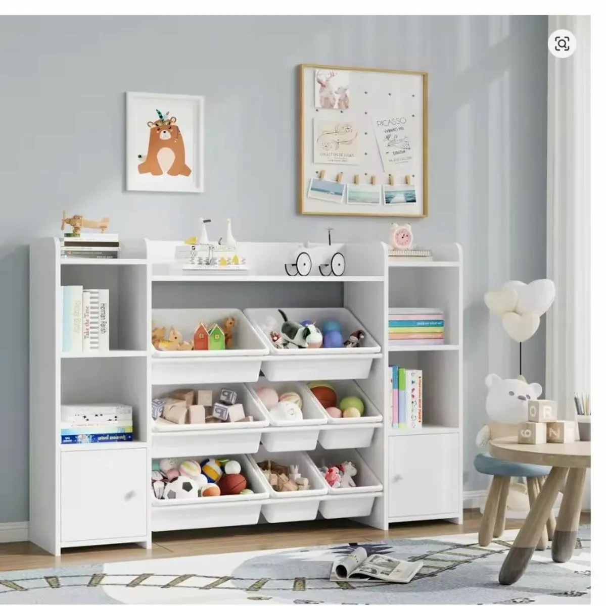 Kids Toy Storage Unit and Bookcase XL - Image 2