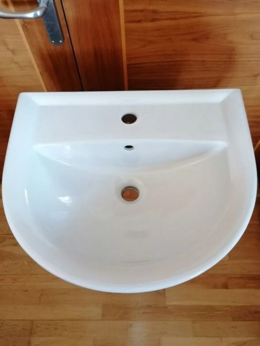 Wash Basin and Pedestal - Image 2