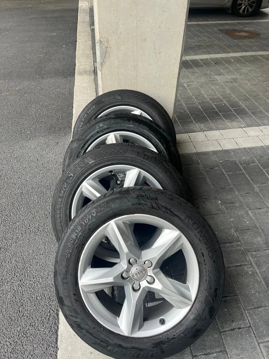 18" Audi wheels - Image 2