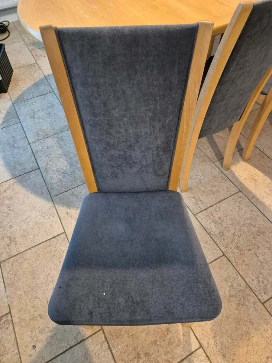 Dinning table and chair - Image 2