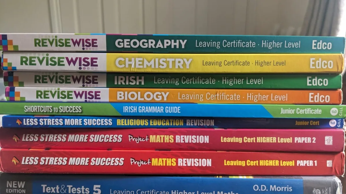 Leaving cert revision books