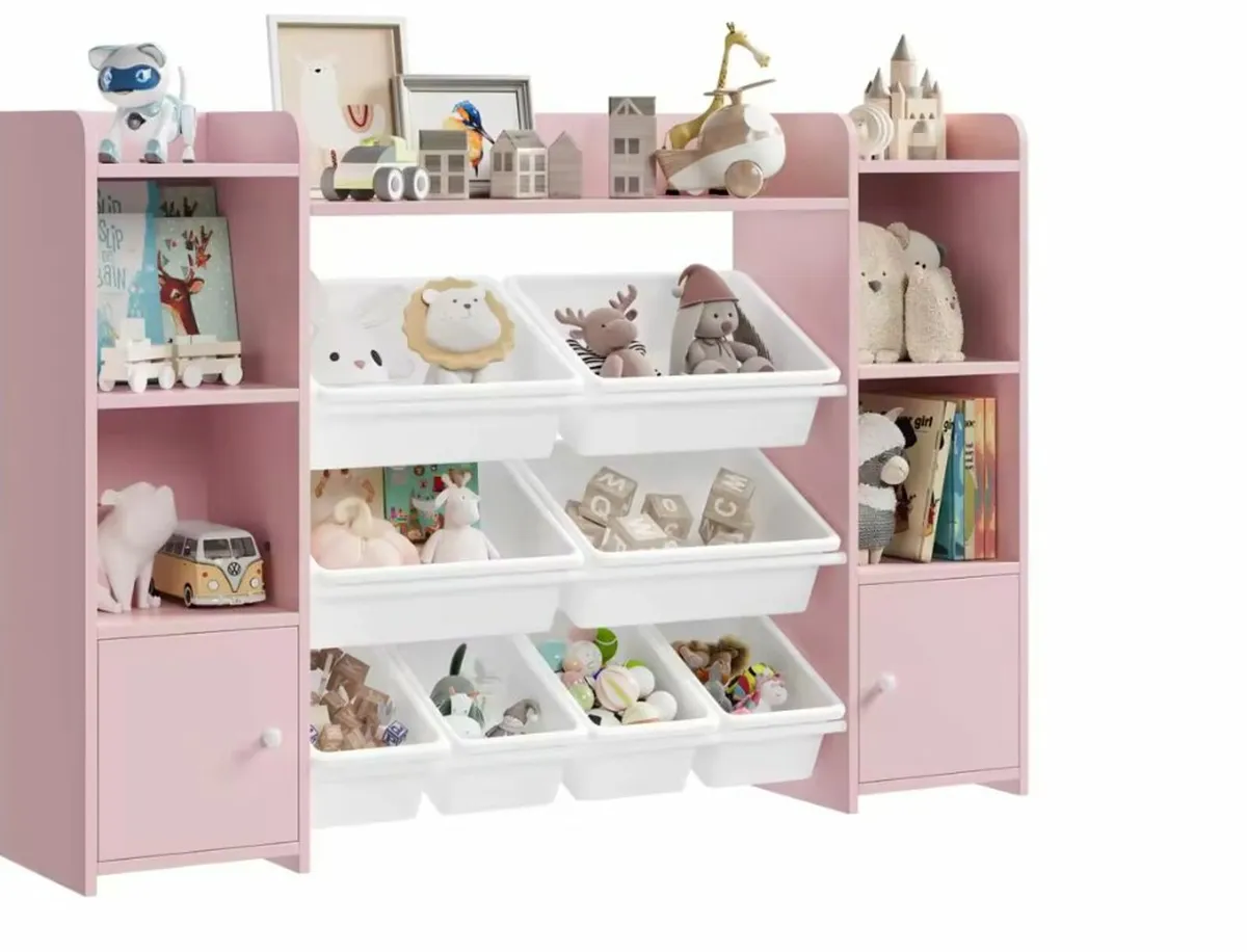 Kids Toy Storage Unit and Bookcase XL - Image 1