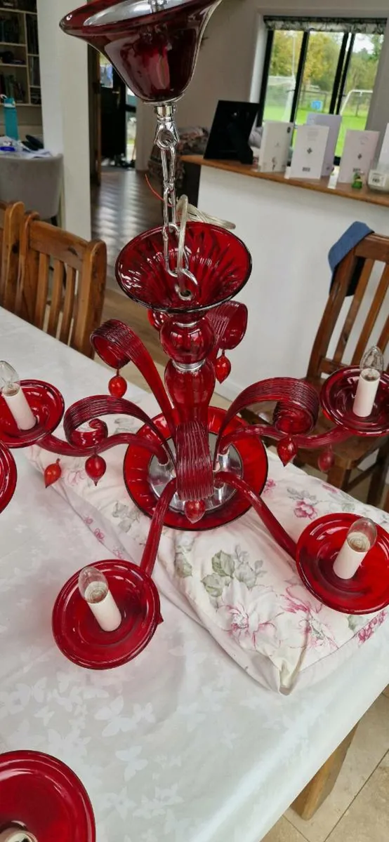 Murano Glass Chandeliers - Image 3