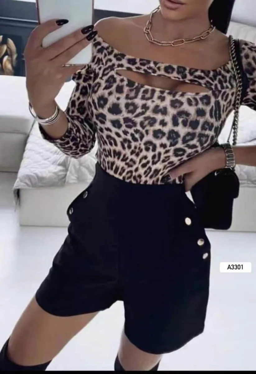 Leopard print top - Image 1