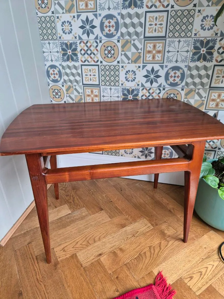 Coffee Table Vintage Danish Teak furniture living - Image 2