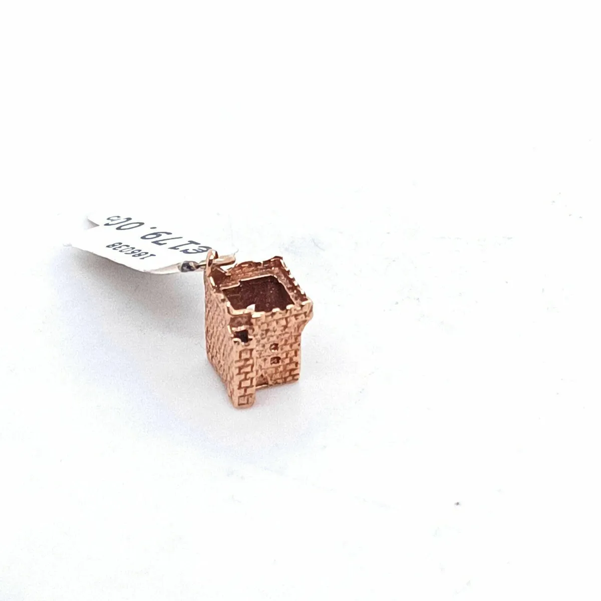 Blarney Castle Charm Pendant 9k Yellow Gold - Image 3