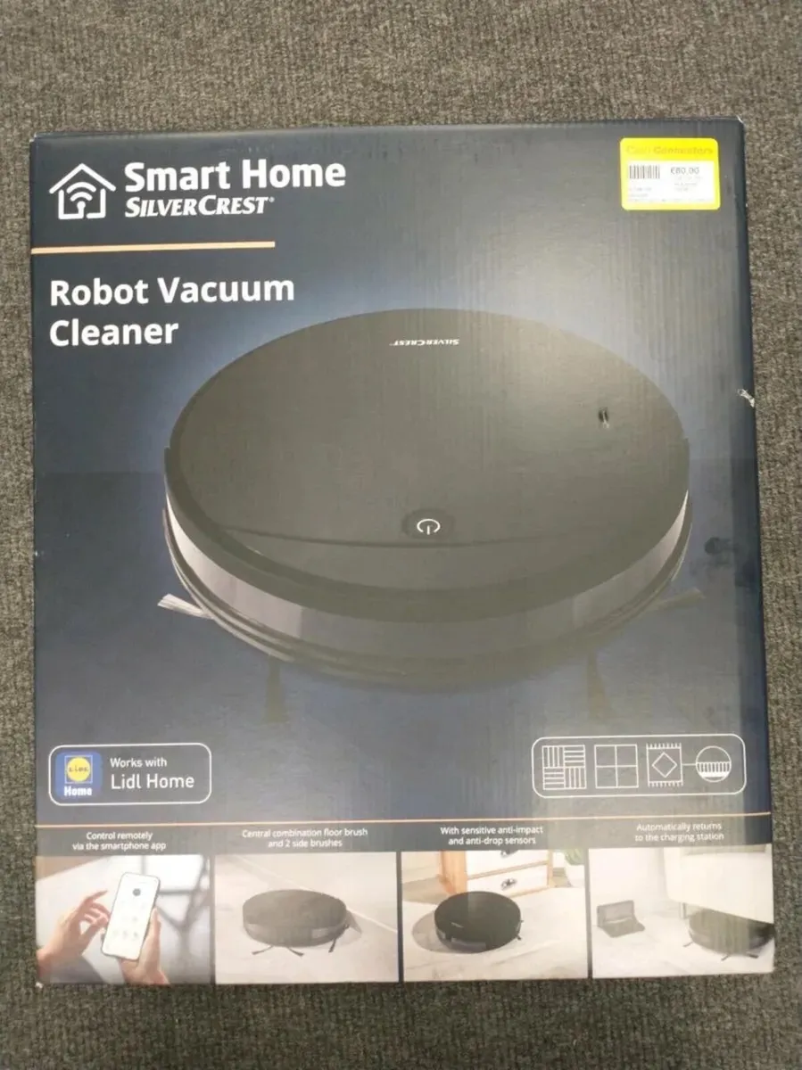 Silver Crest Robot Vacuum "New" - Image 2