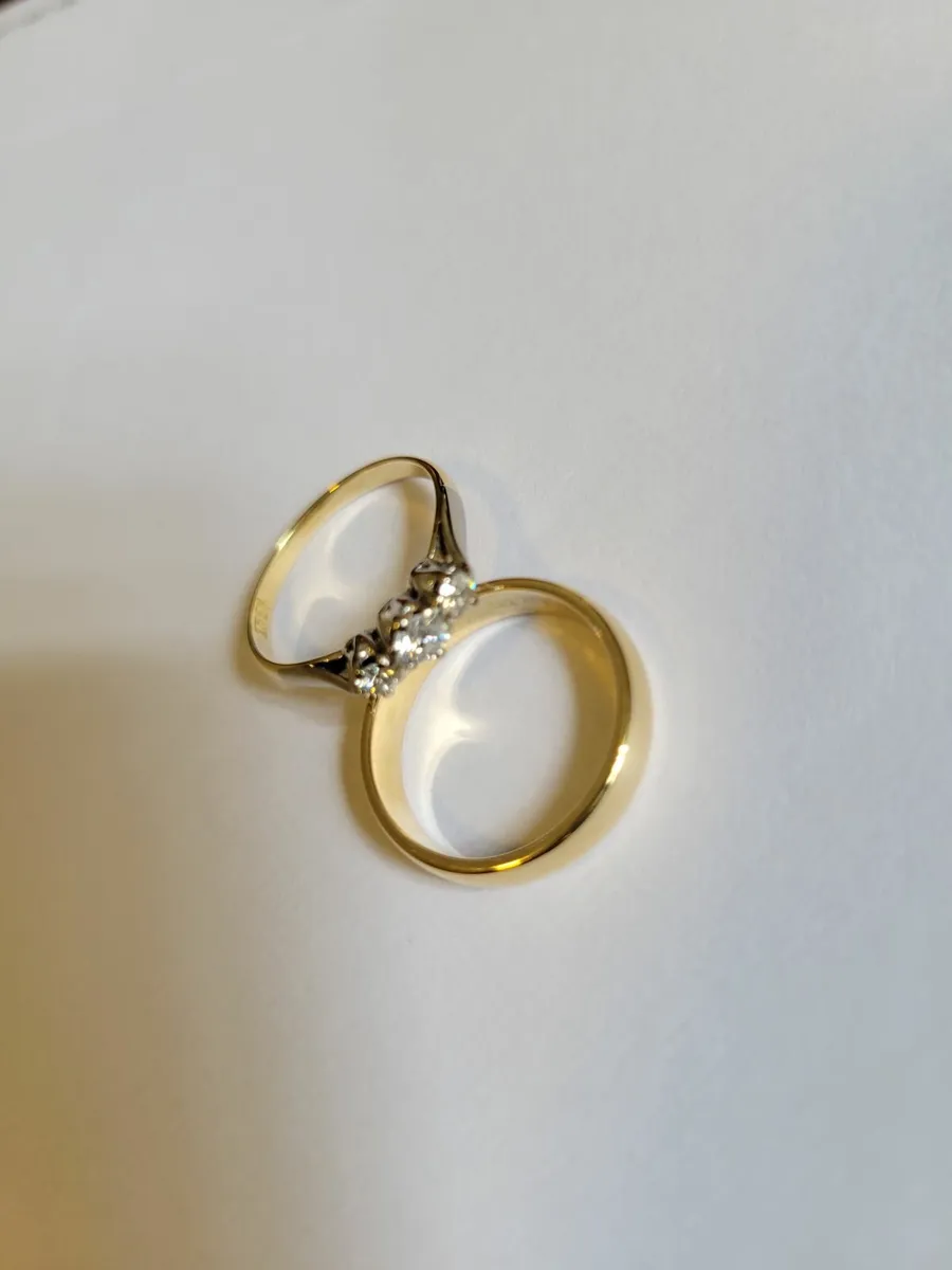 Wedding Ring and Engagement Ring - Image 1