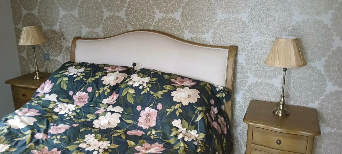 Oak King Size Bed - Image 2