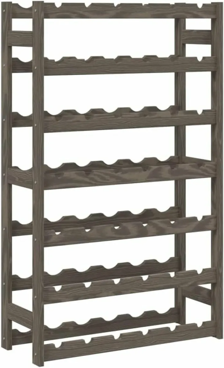 Wine Rack, Bottle Rack with 7 Shelves for 42 Bottl - Image 3