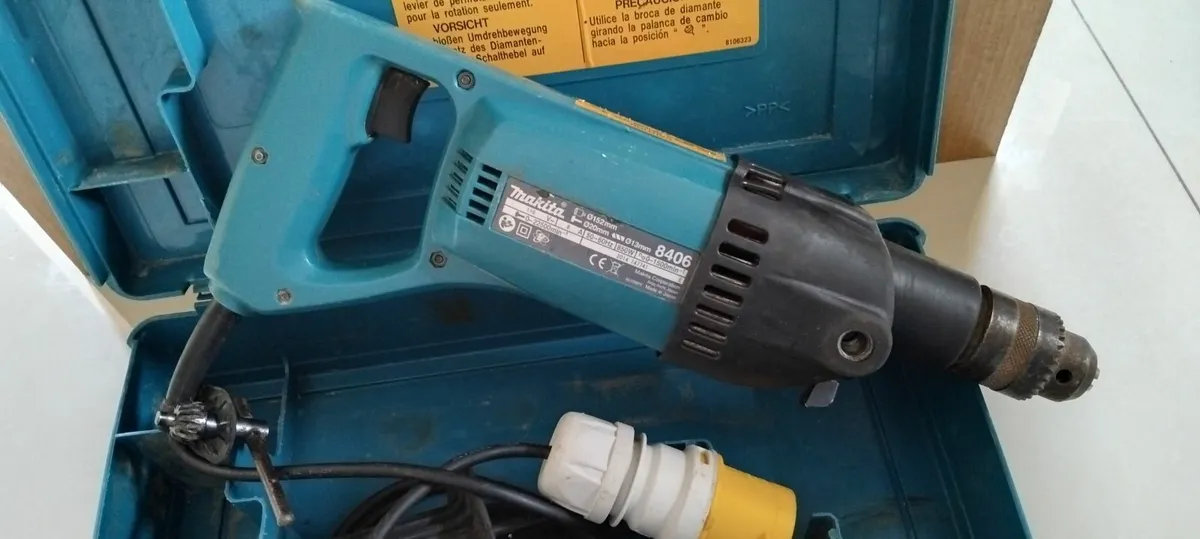 Makita 8406 Diamond Drill 110v "Serviced" - Image 4