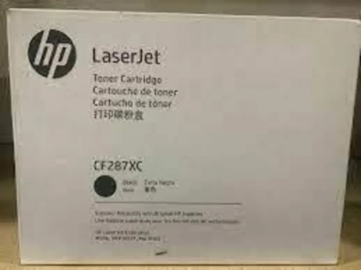 HP 87X Black High Yield Toner Cartridge CF287XC