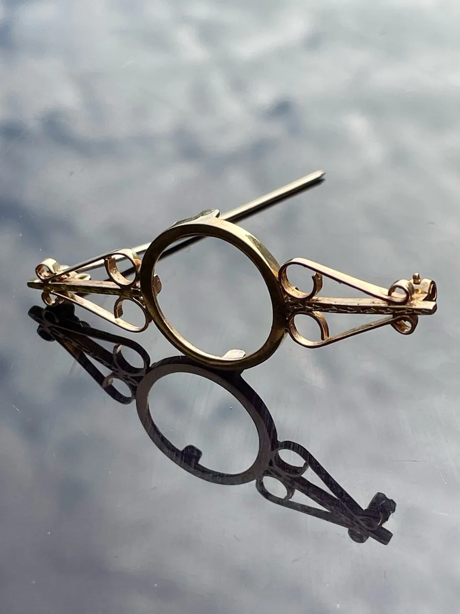 9ct Gold Brooch - Image 3
