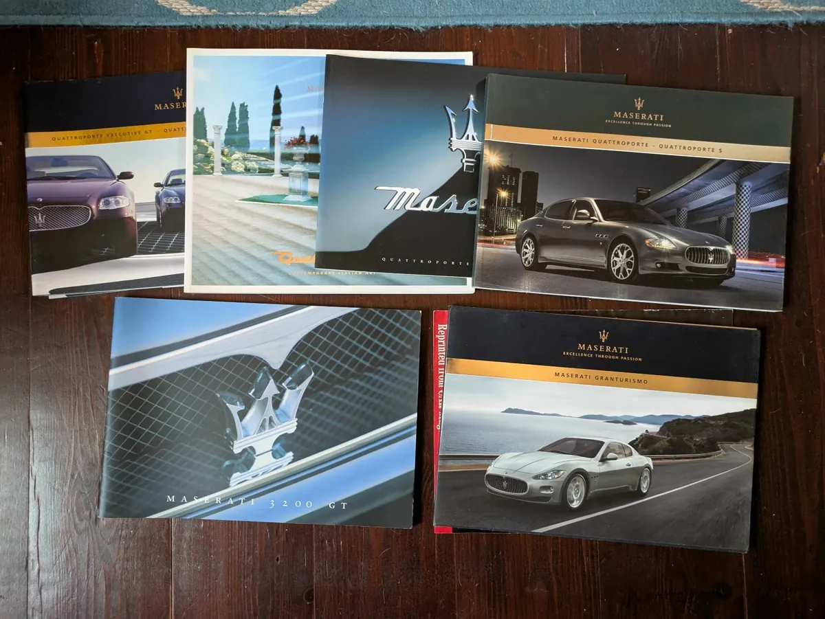 Classic car parts, brochures - Image 3