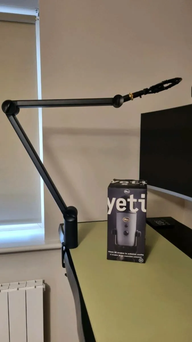 Yeti Blue Microphone and Compass boom arm - Image 3