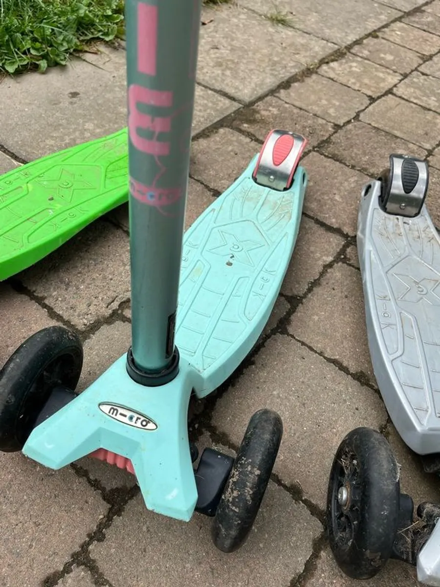 |||   Micro Scooters x 3.  ||| - Image 3