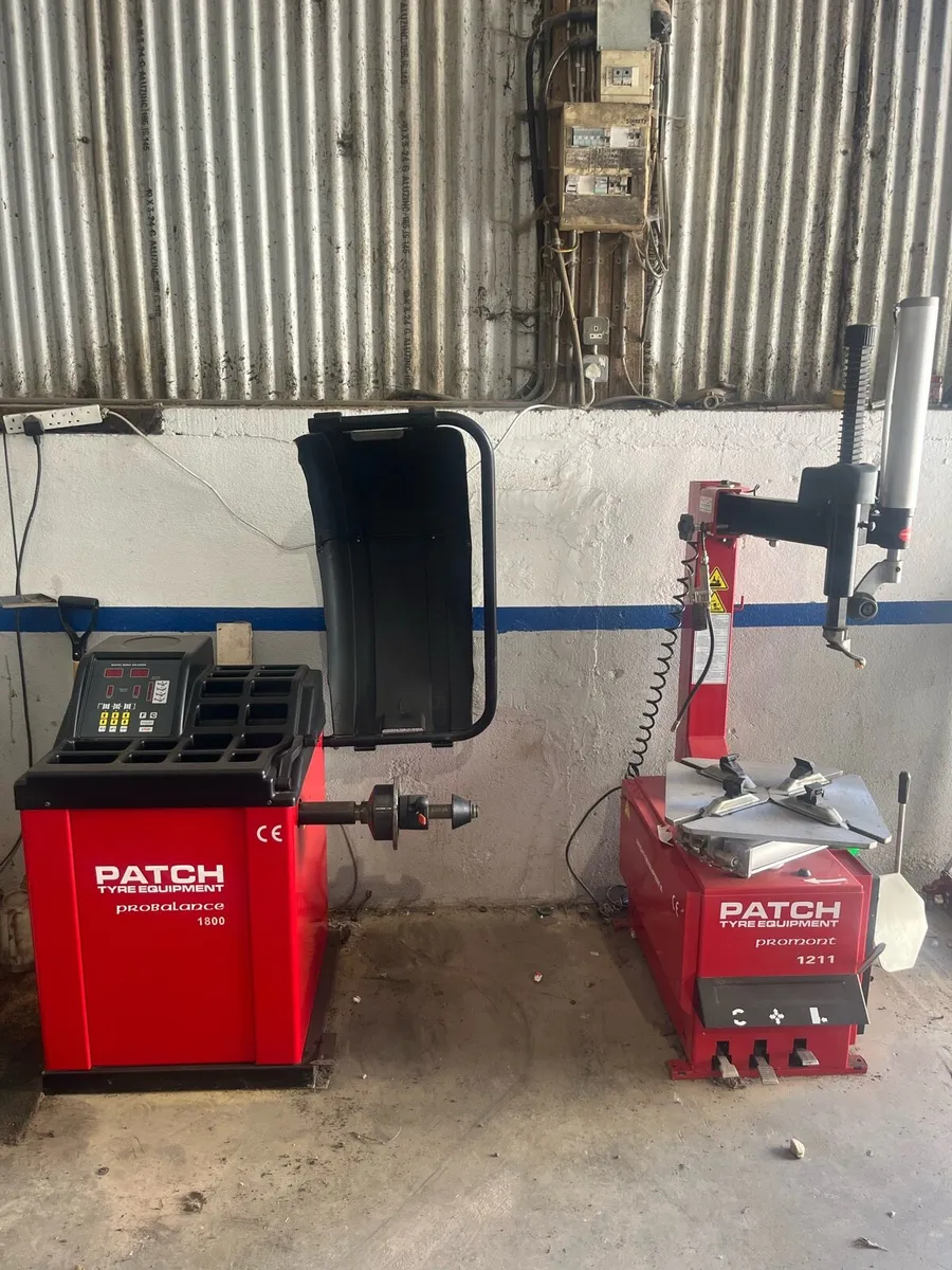 Tyre Machine + Balancer Never Used - Image 1