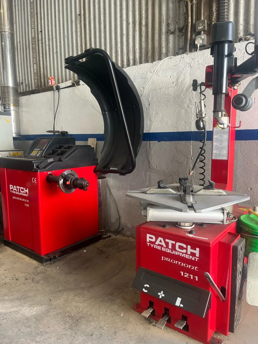 Tyre Machine + Balancer Never Used - Image 2