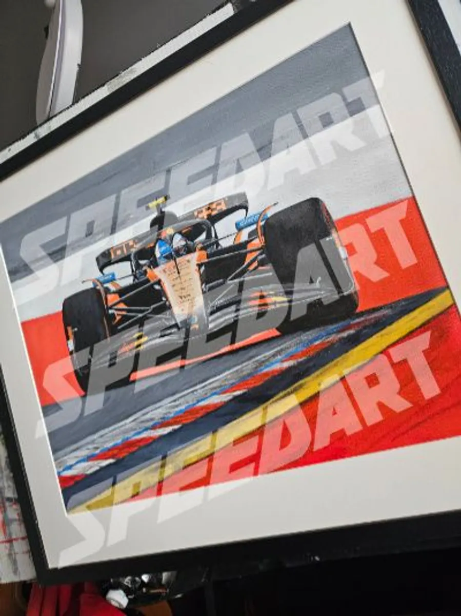 Limited edition Alex Dunne F1 print - Image 1