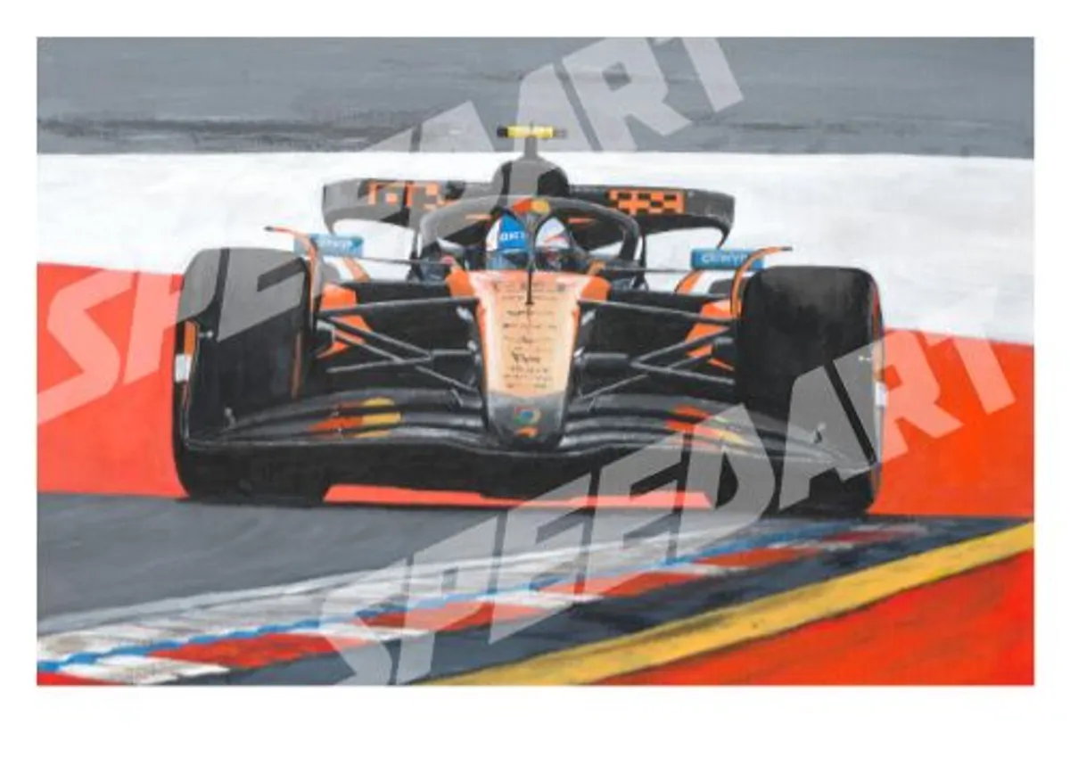 Limited edition Alex Dunne F1 print - Image 2