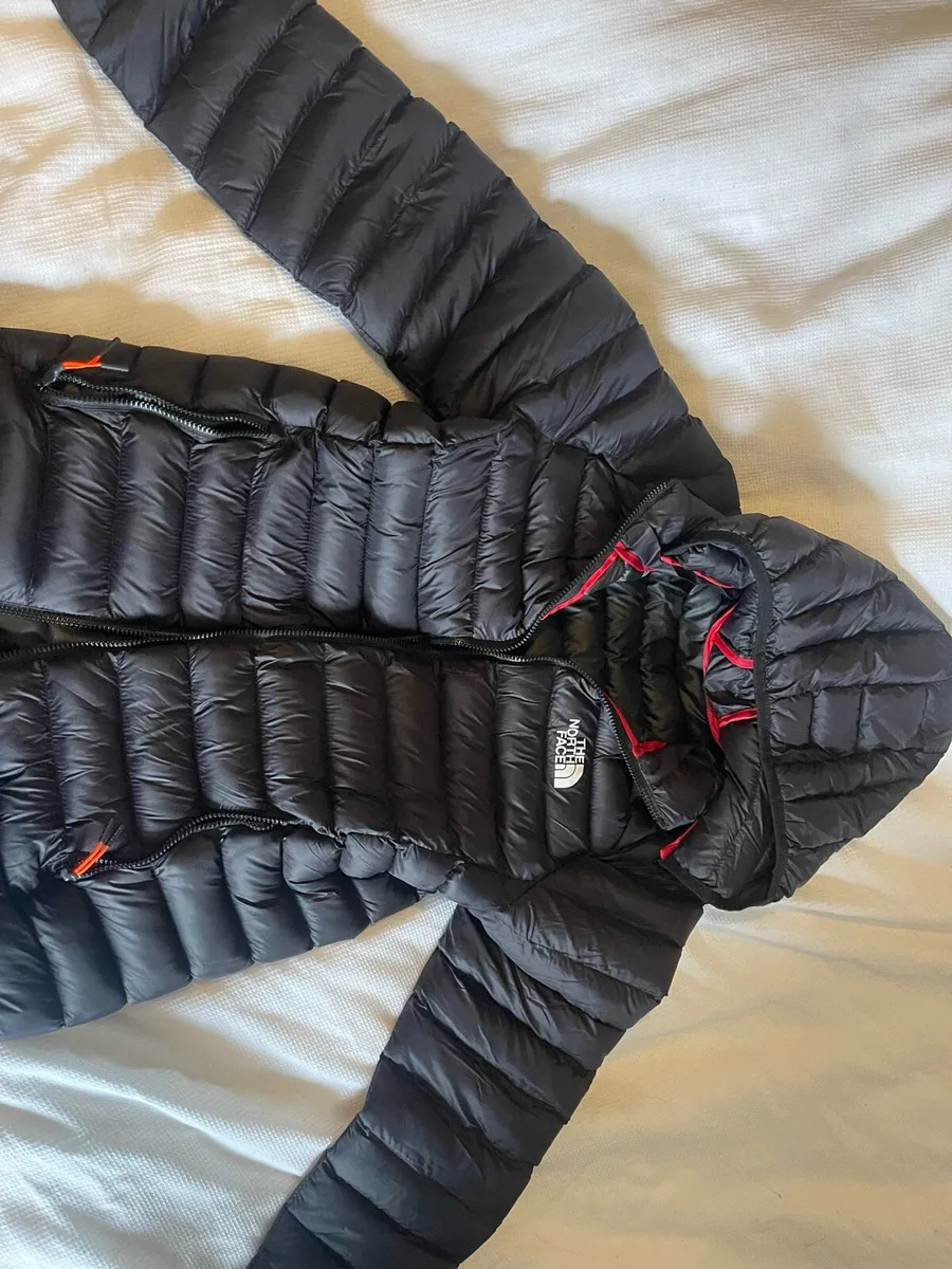 North Face XS Bubble Jacket Detachable Hood - Image 2