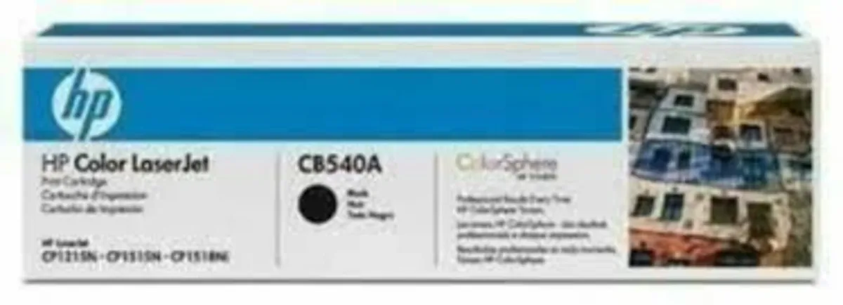 HP 125A Black Laserjet Toner Cartridge CB540A