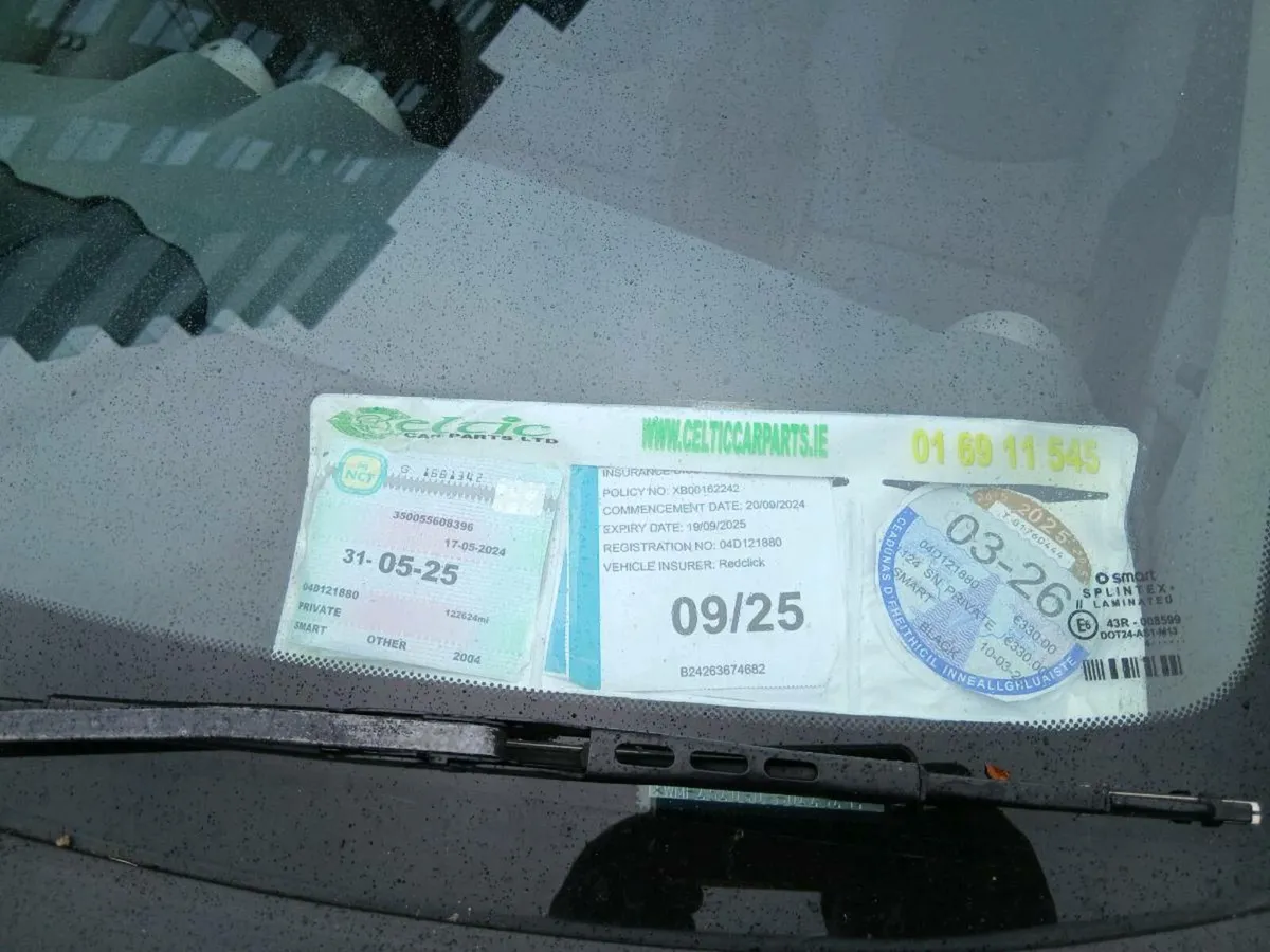 Smart car eight months road tax - Image 3