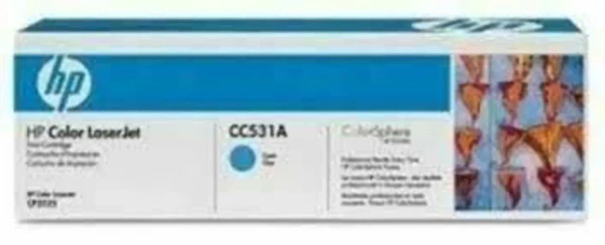 HP 304A Cyan LaserJet Toner Cartridge CC531A