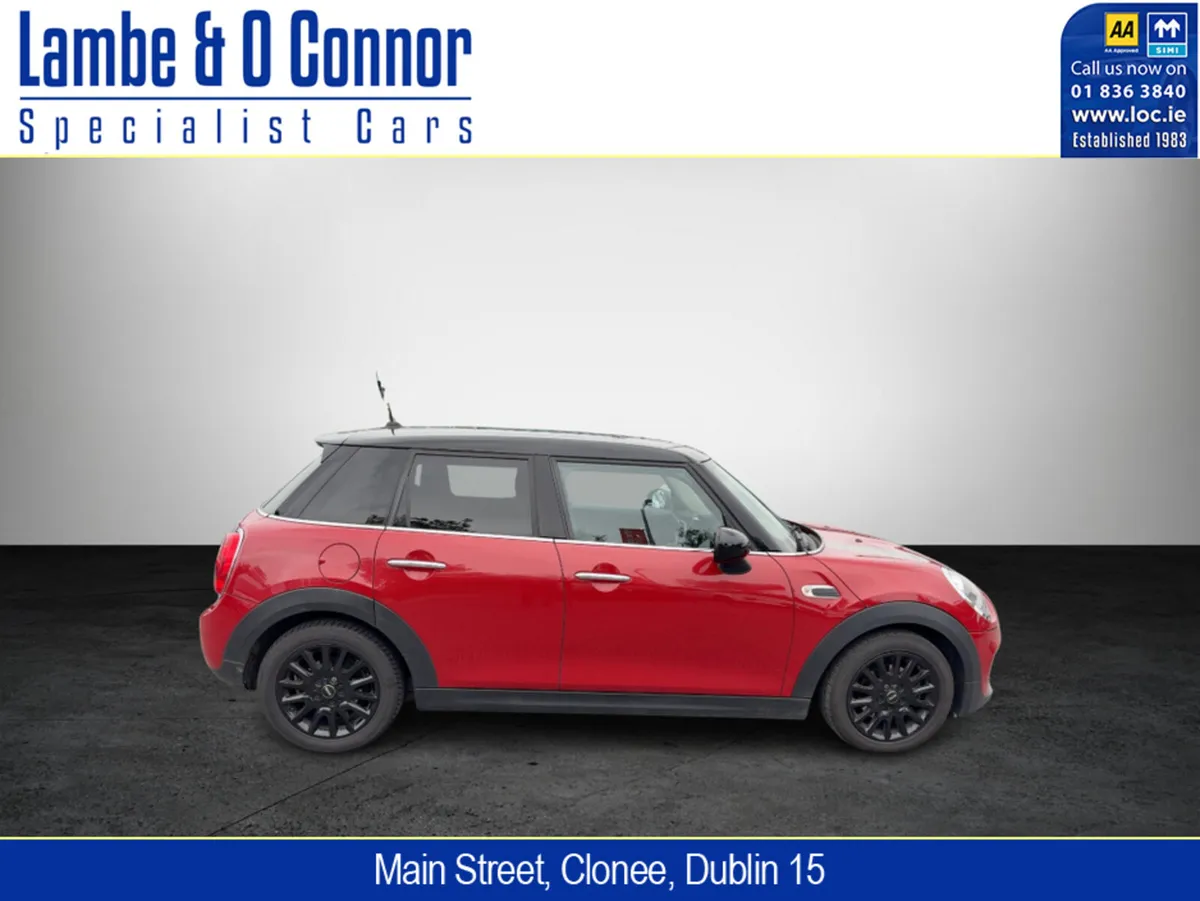 Mini Cooper COOPER D *** RED / BLACK **** ALLOYS * - Image 1